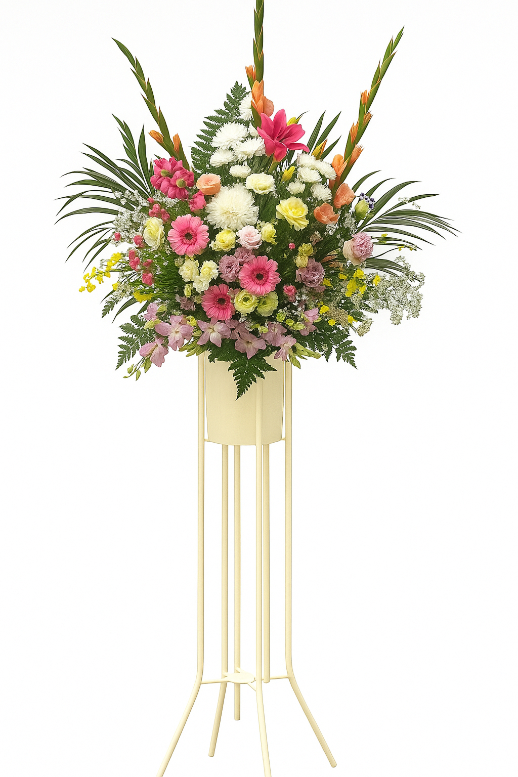 神戸市でメモサのお葬式が手配する供花