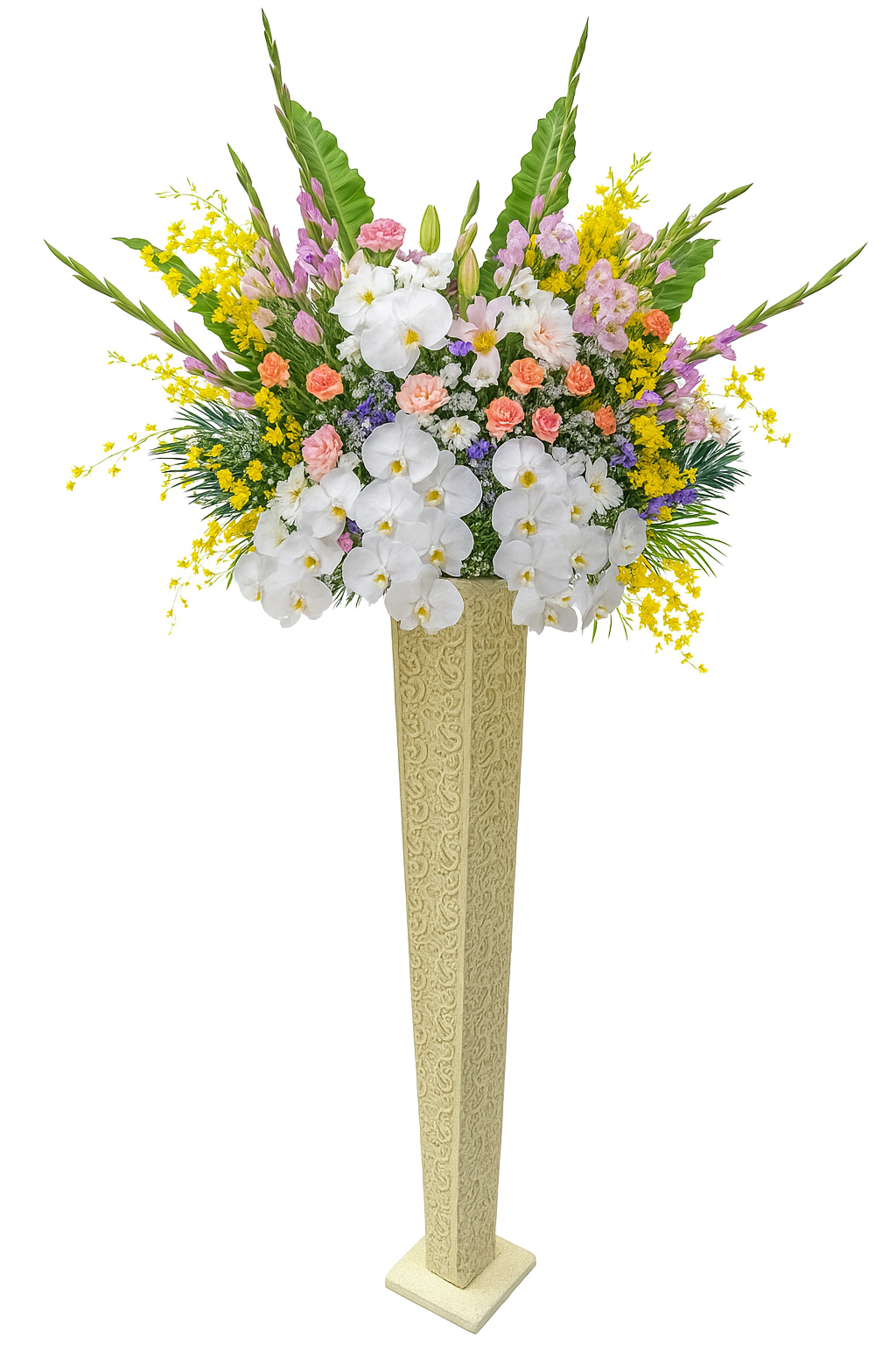 神戸市でメモサのお葬式が手配する供花